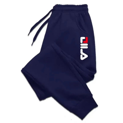 Men's Fleece Joggers with Drawstring for Casual Wear