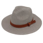 Straw Panama Sun Hat for Women Beach Leisure