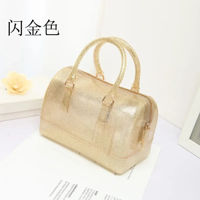 Jelly Bag Crossbody Pillow Bag in Macaron Colors