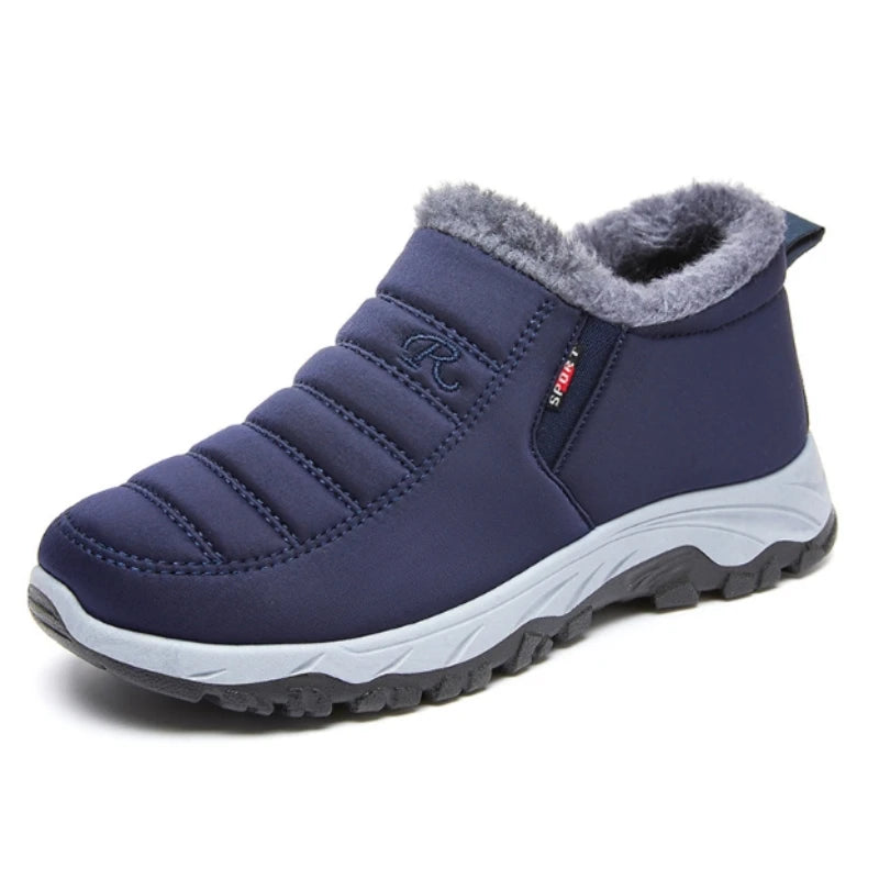 Men's Cotton Casual Ankle Boots for Winter