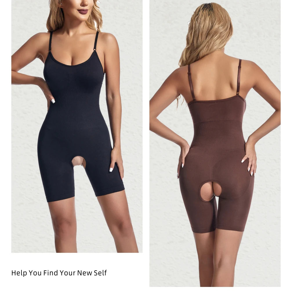 Women Seamless Compression Bodysuit Shapewear
