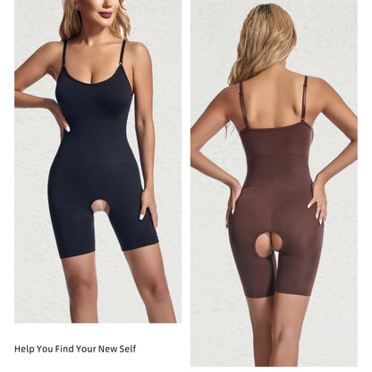 Women Seamless Compression Bodysuit Shapewear