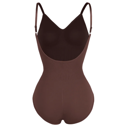 Low Back Bodysuit Shapewear for Women Black