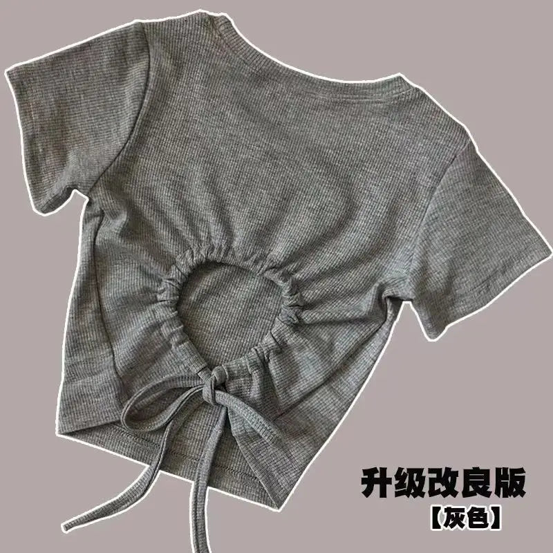 Girls Loose Cargo Pants with Belt for Daily Wear