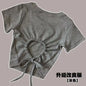 Girls Loose Cargo Pants with Belt for Daily Wear