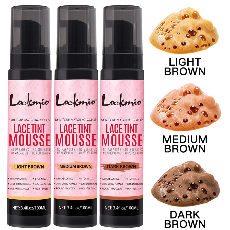 LOCKMIO Natural Lace Tint Spray Foam Mousse 100ML