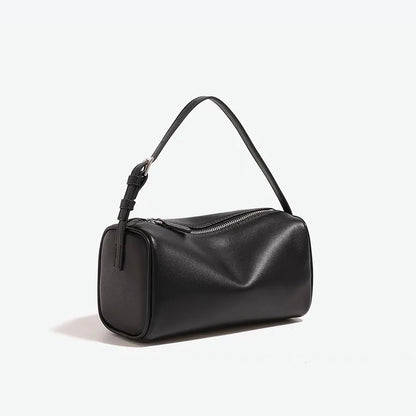 Soft Cowhide Mini Crossbody Bag with Split Leather