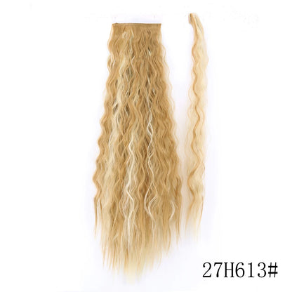 Long Straight Clip-in Ponytail Hair Extension Black