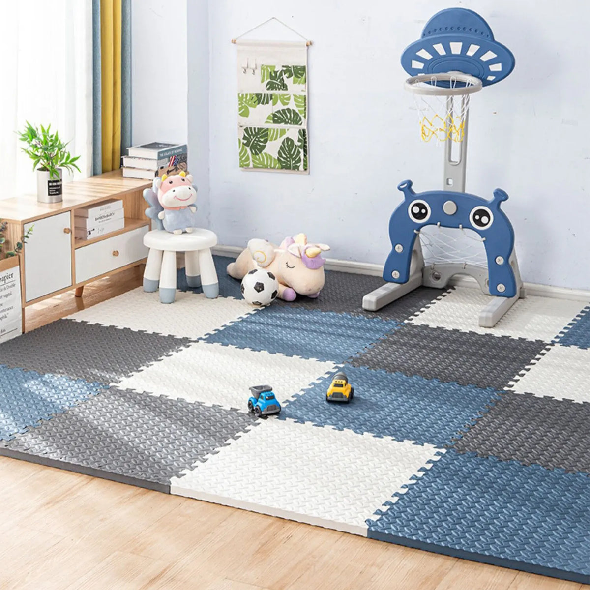 EVA Foam Interlocking Baby Play Mats 30x30CM 16PCS