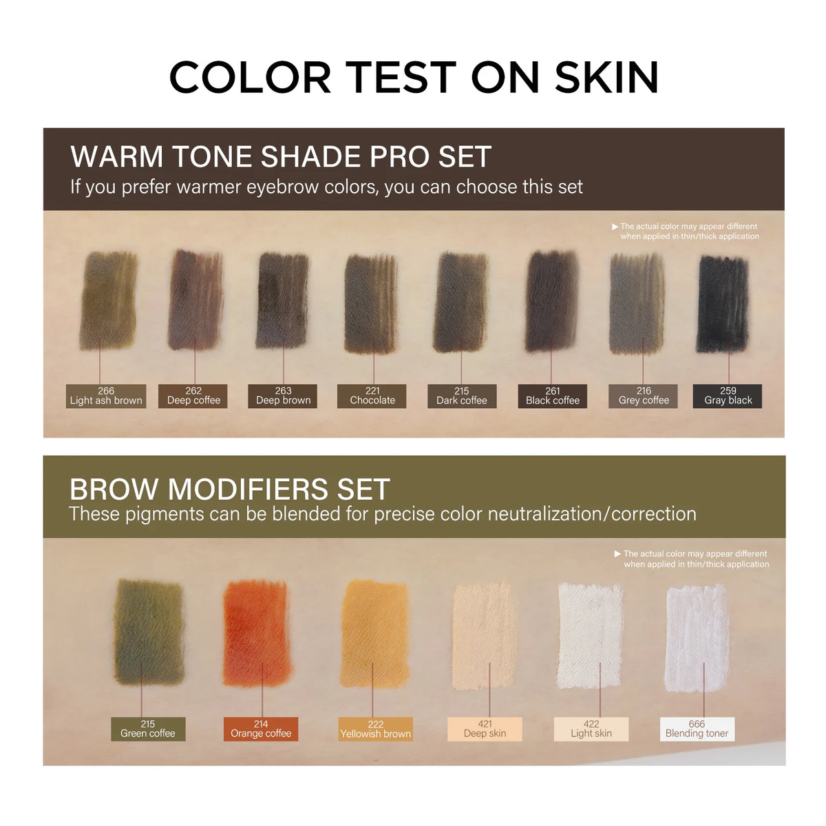 FAMISOO 5ML Permanent Makeup Pigment for Lips and Eyebrows