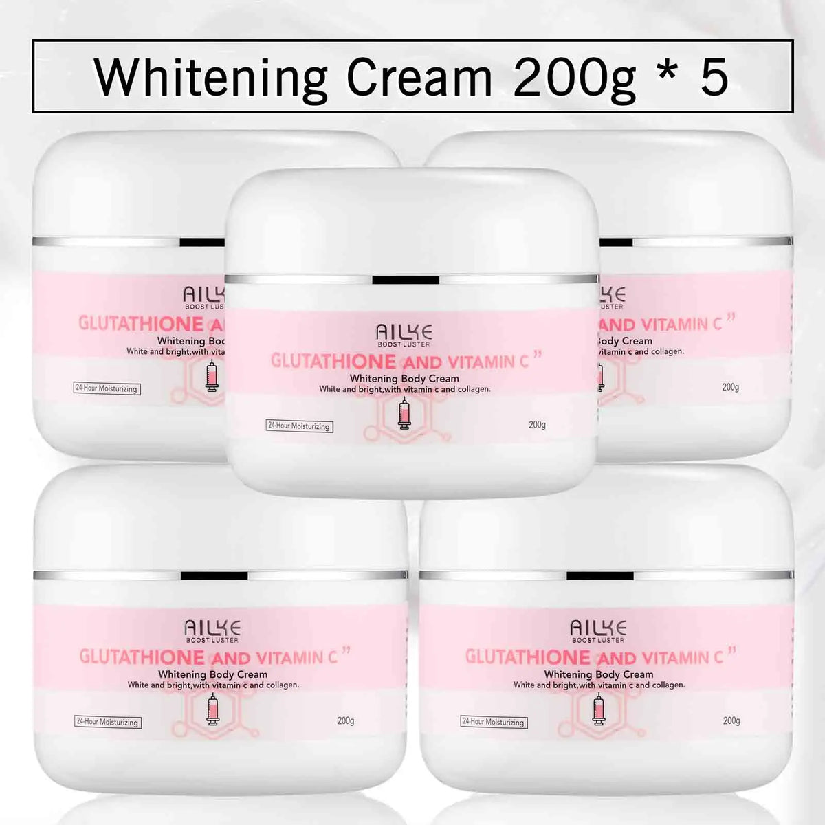 AILKE Vitamin C & Glutathione Skincare Set