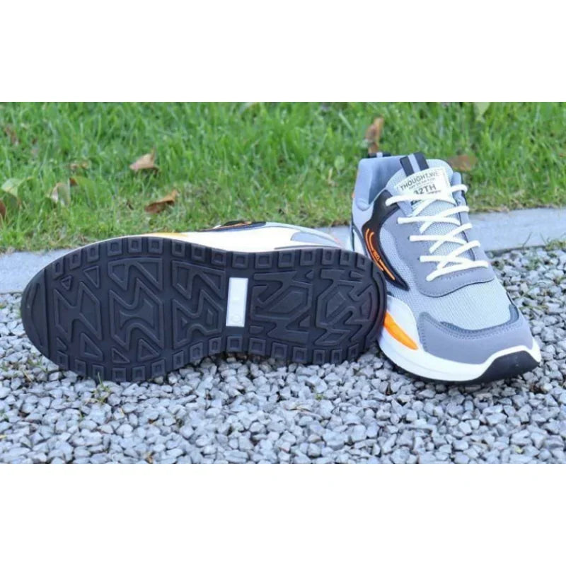 Men's Casual Running Sneakers with Rubber Outsole