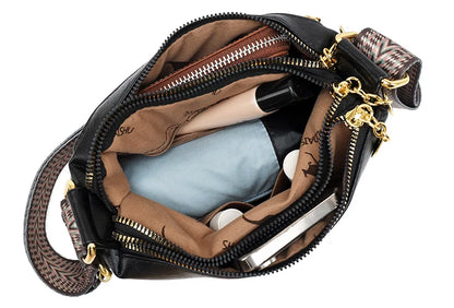 Cow Leather Designer Handbag Purse for Women