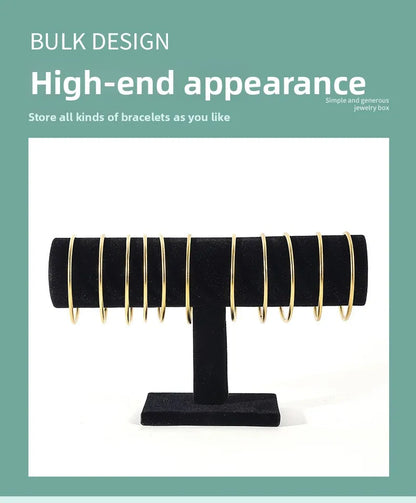 Flannel Single-layer Bracelet Rack Jewelry Display Rack