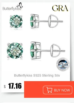 Moissanite Pendant Necklace 925 Sterling Silver Women