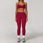 Yoga Suit Sports Set for Women Long Sleeve Athletic Wear