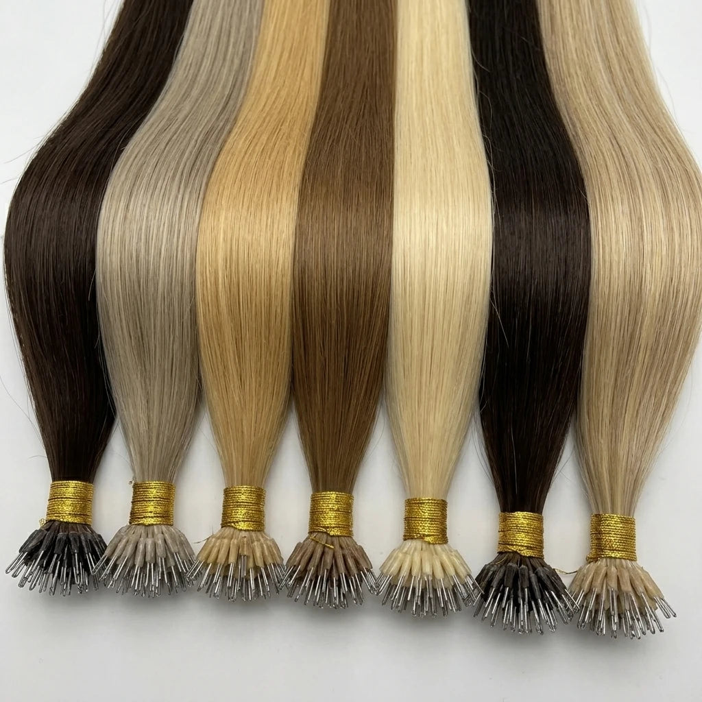 Micro Ring Ombre Human Hair Extensions 18-30 Inches