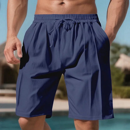 Men's Light Blue Quick Dry Beach Shorts