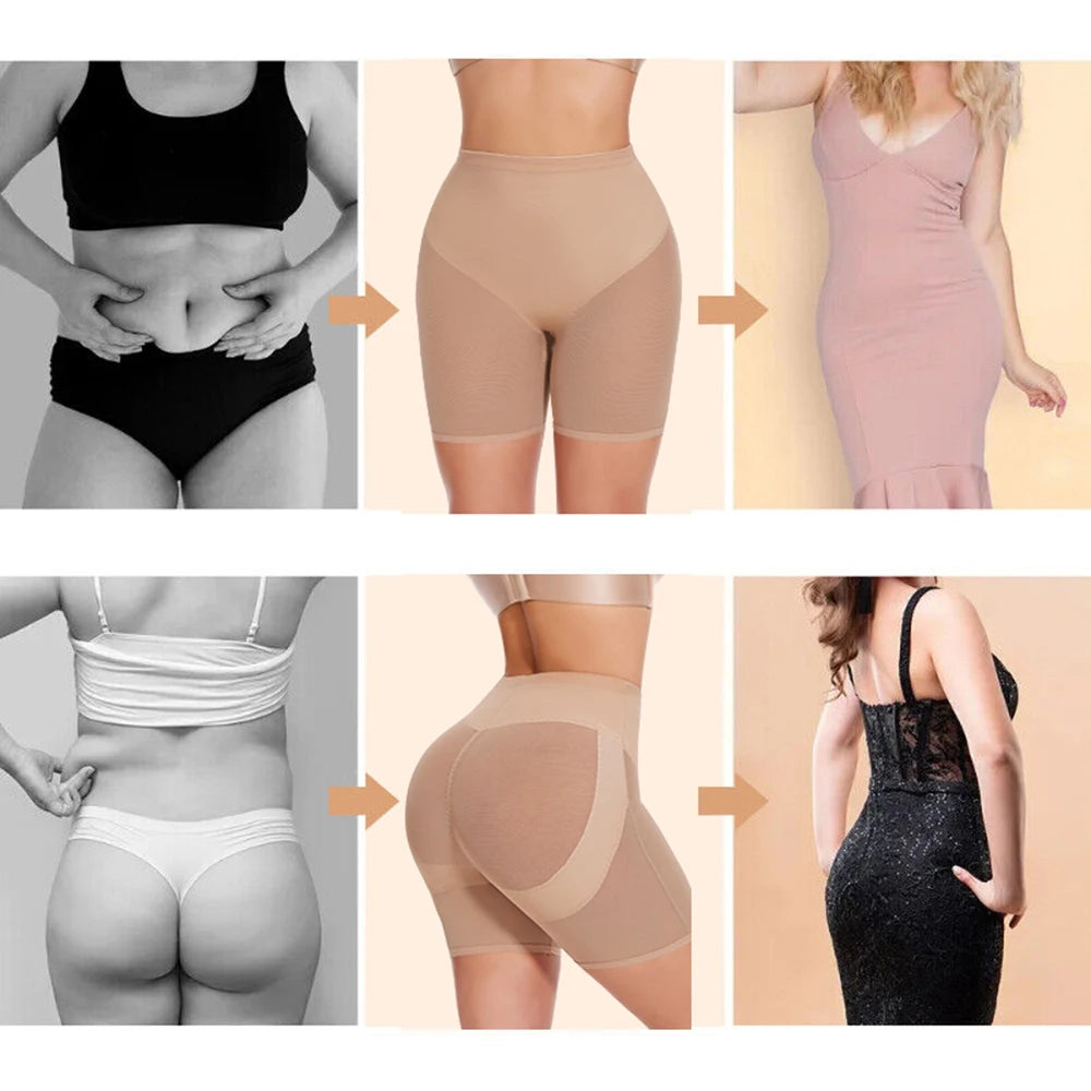 High Waist Breathable Shaping Shorts for Women