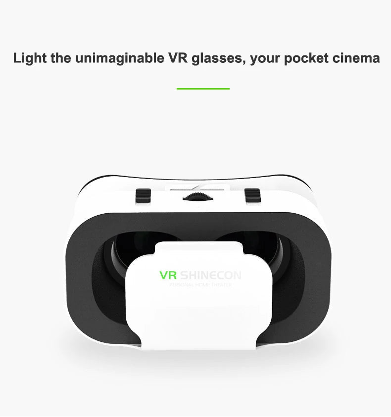 3D Virtual Reality Glasses Headset for Smartphones