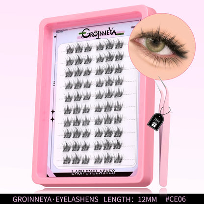 GROINNEYA C-Curl Cluster Eyelashes