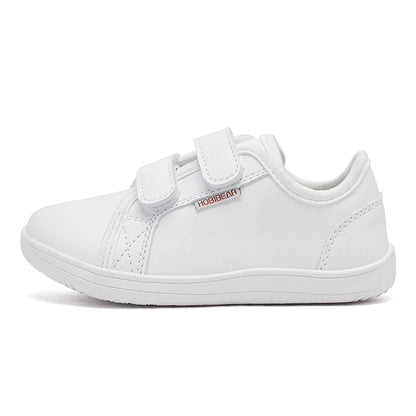 HOBIBEAR Kids Minimalist Sneakers Lightweight Hook Loop Shoes
