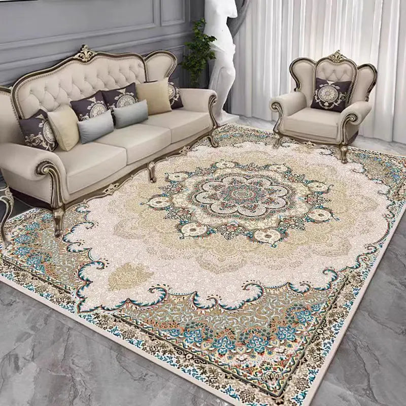 Vikama Persian Carpet Non-Slip Mat Velvet Rug