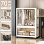 Multi-Layer Plastic Storage Cabinet for Home Use