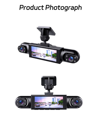 1080P Four-Channel Car DVR with Night Vision