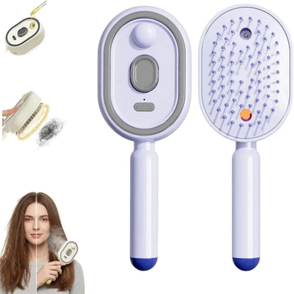 Electric Steam Hair Brush with USB-C Charging