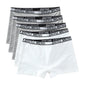 Teenage Girls Cotton Panties Solid Color Mid Waist Briefs