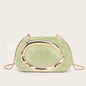 Gold PVC Evening Clutch Bag for Women