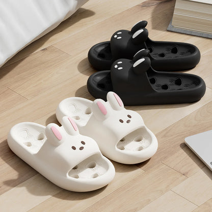 Cartoon Women Non-Slip EVA Bathroom Slippers