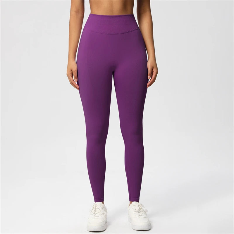 Women Seamless Bum Shaping Leggings Fitness Pants