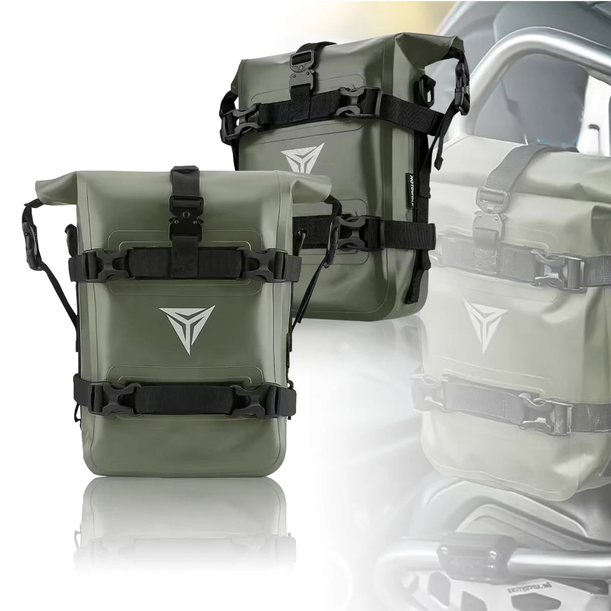 Waterproof Motorcycle Frame Bumper Bag for BMW and Honda