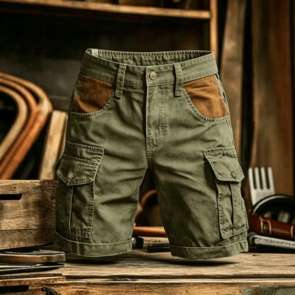 Men's Casual Cotton Bermuda Shorts Plus Size