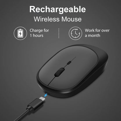 Wireless Rechargeable Bluetooth Mouse for Gaming