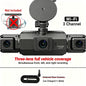 4 Channel WiFi Car DVR Dashcam with 360 Degree Recording