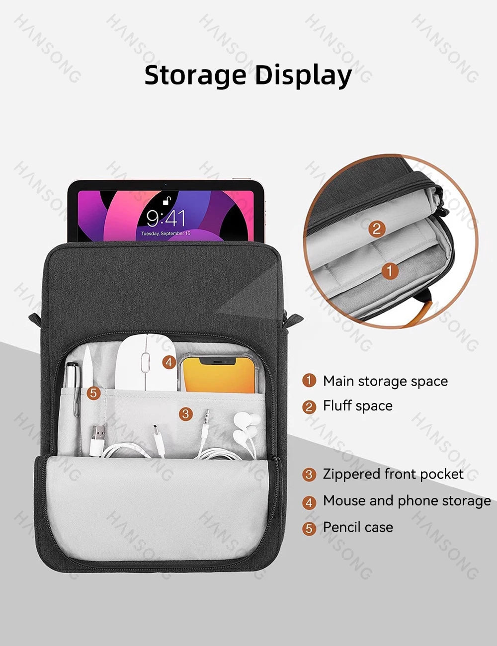 Tablet Case for Samsung Galaxy Tab S6 Lite and S7