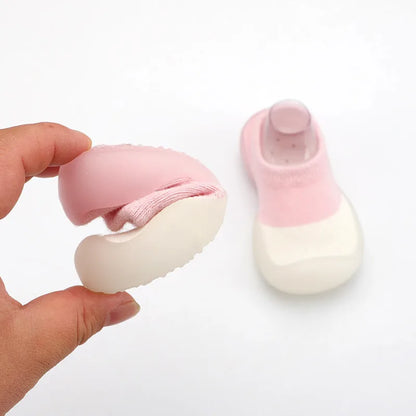Baby Toddler First Walkers Soft Rubber Shoes