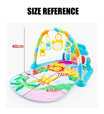 Baby Fitness Stand Music Play Gym Activity Toy