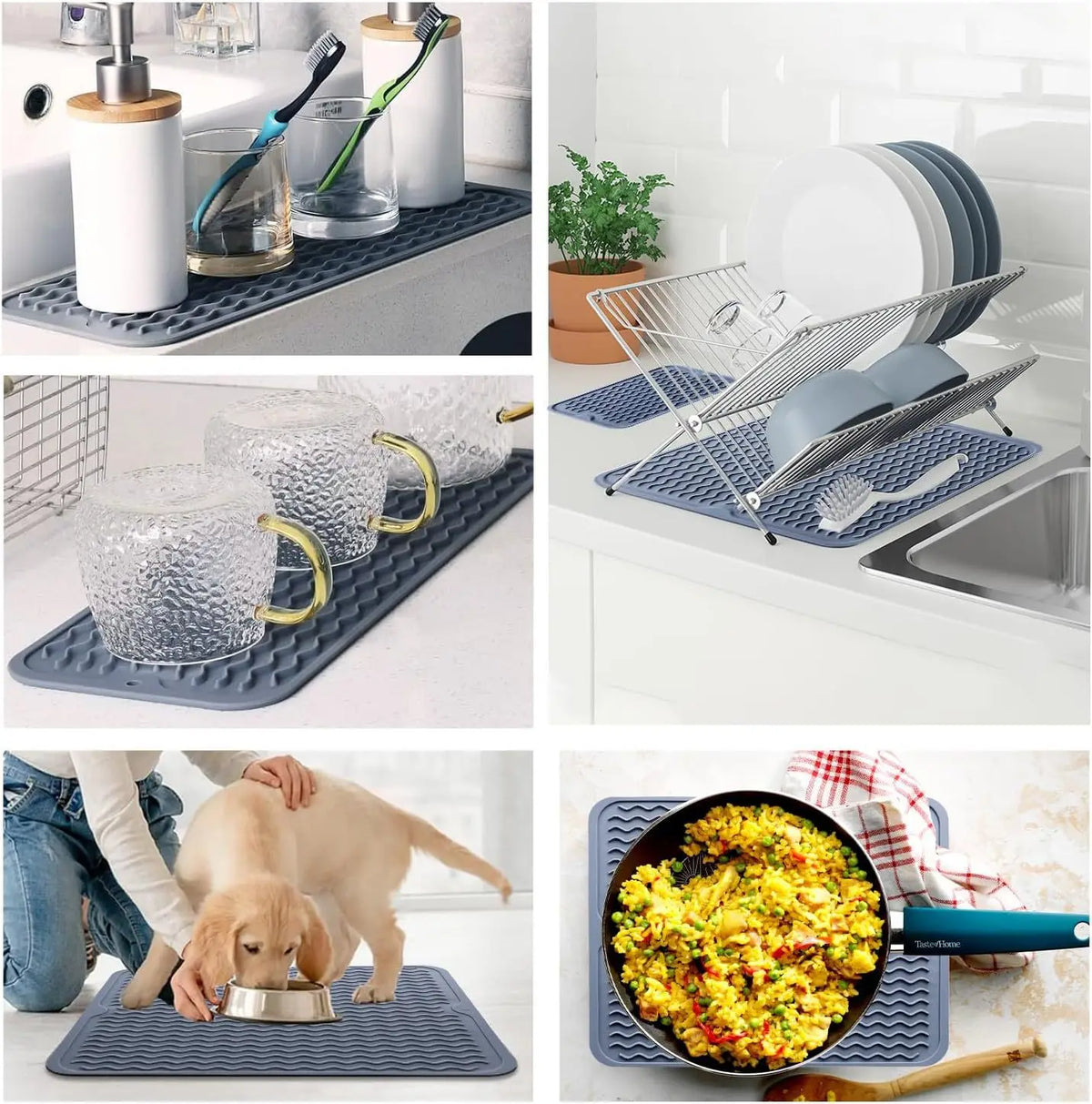 Extra Large Non Slip Silicone Drying Mat