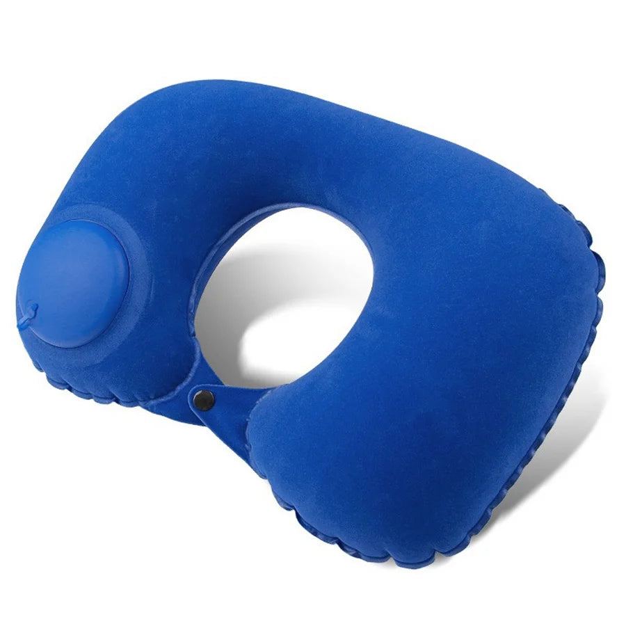 Self-Inflating Portable Travel Neck Pillow