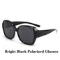 Round Polarized Sunglasses for Prescription Glasses
