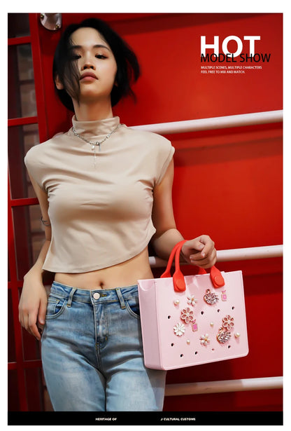 EVA Casual Waterproof Tote Bag for Women