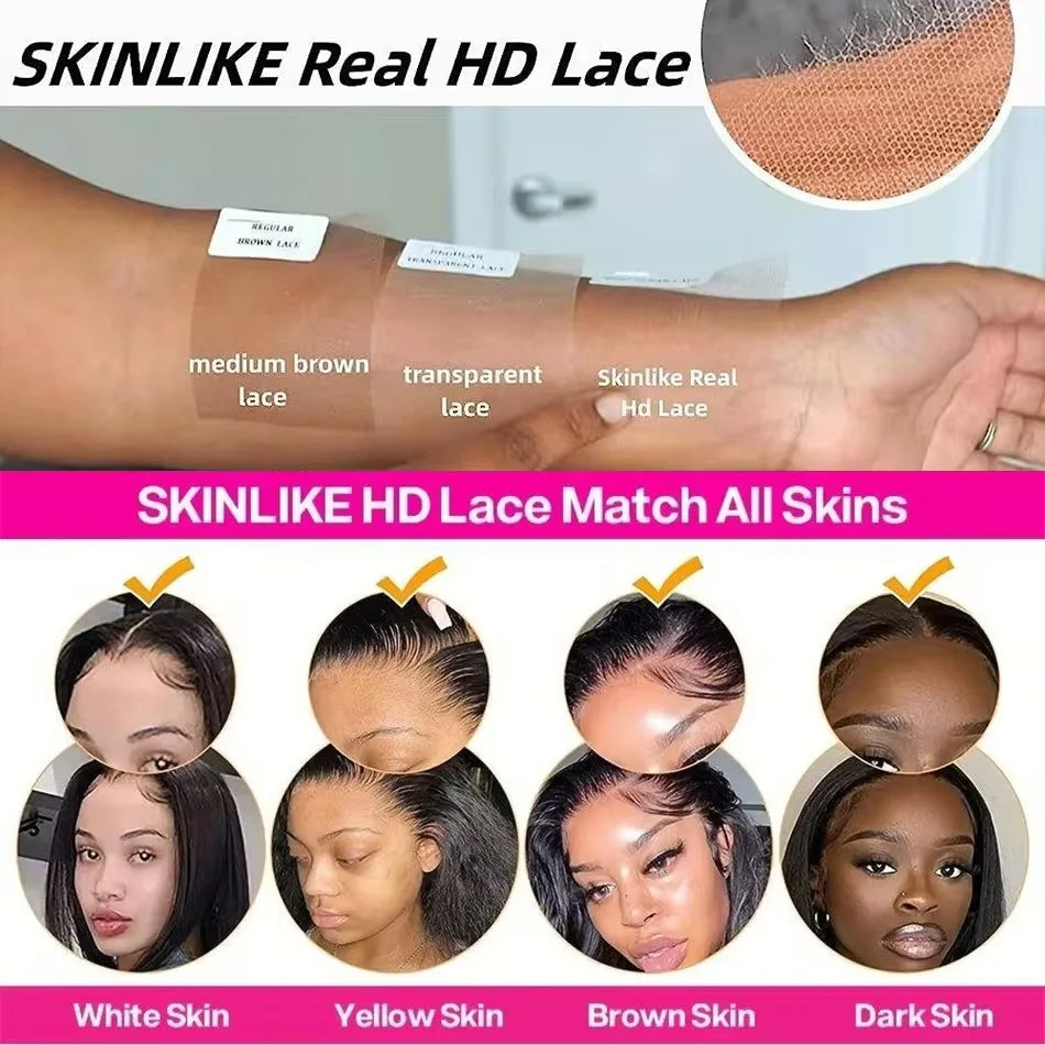 Blonde Ombre Brazilian Human Hair Lace Front Wig