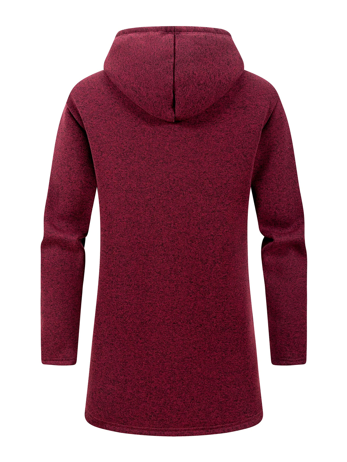 Men's Fleece Hooded Windbreaker Jacket