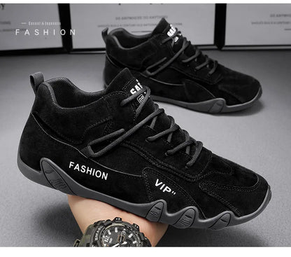 Men's Casual Hiking Shoes with Anti-Slip Comfort