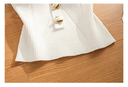Knitted Camisole Tank Top for Women Summer Outerwear