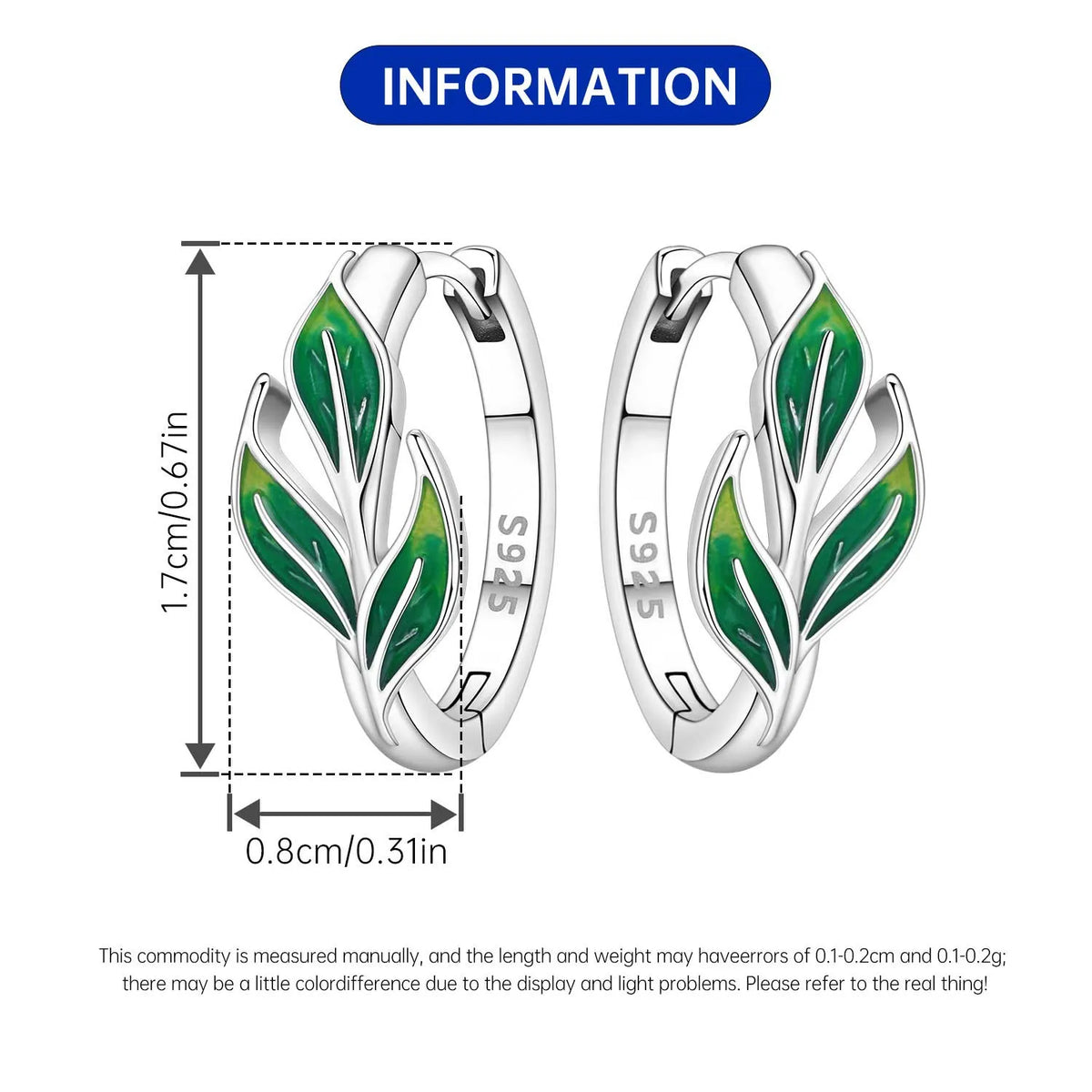 S925 Sterling Silver Iris Flower Hoop Earrings for Women